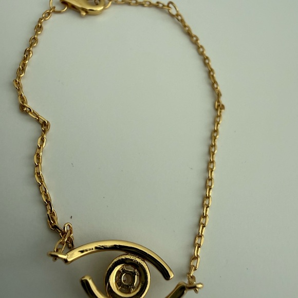 🆕 18K gold plated Luxury Exquisite Zircon Skeleton Chain Link Bracelet - Picture 5 of 9